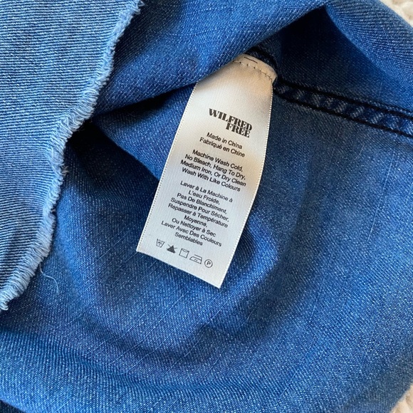 Wildfred denim slip dress - Picture 14 of 14